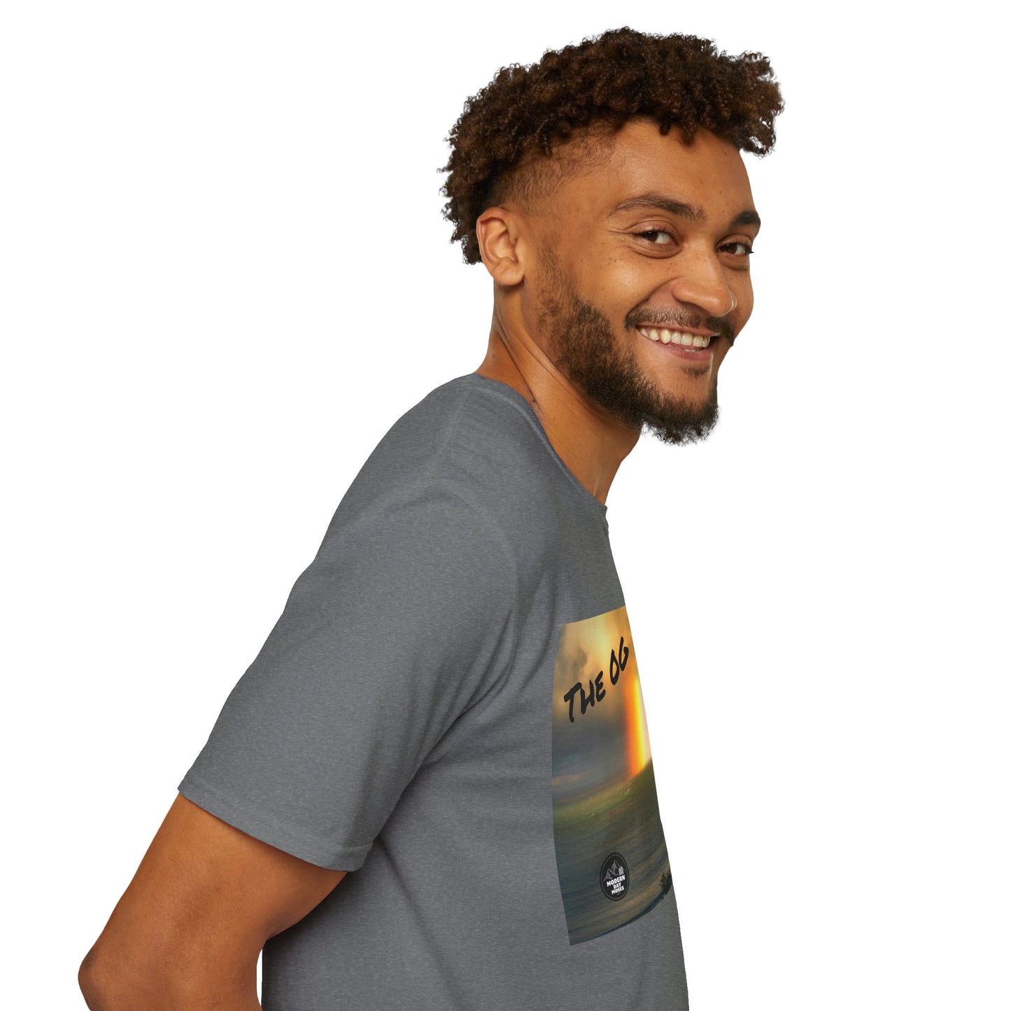"The OG" Rainbow: The Symbol of God's Covenant with Us - Men's Inspirational Tee featuring verse from Genesis 9:12