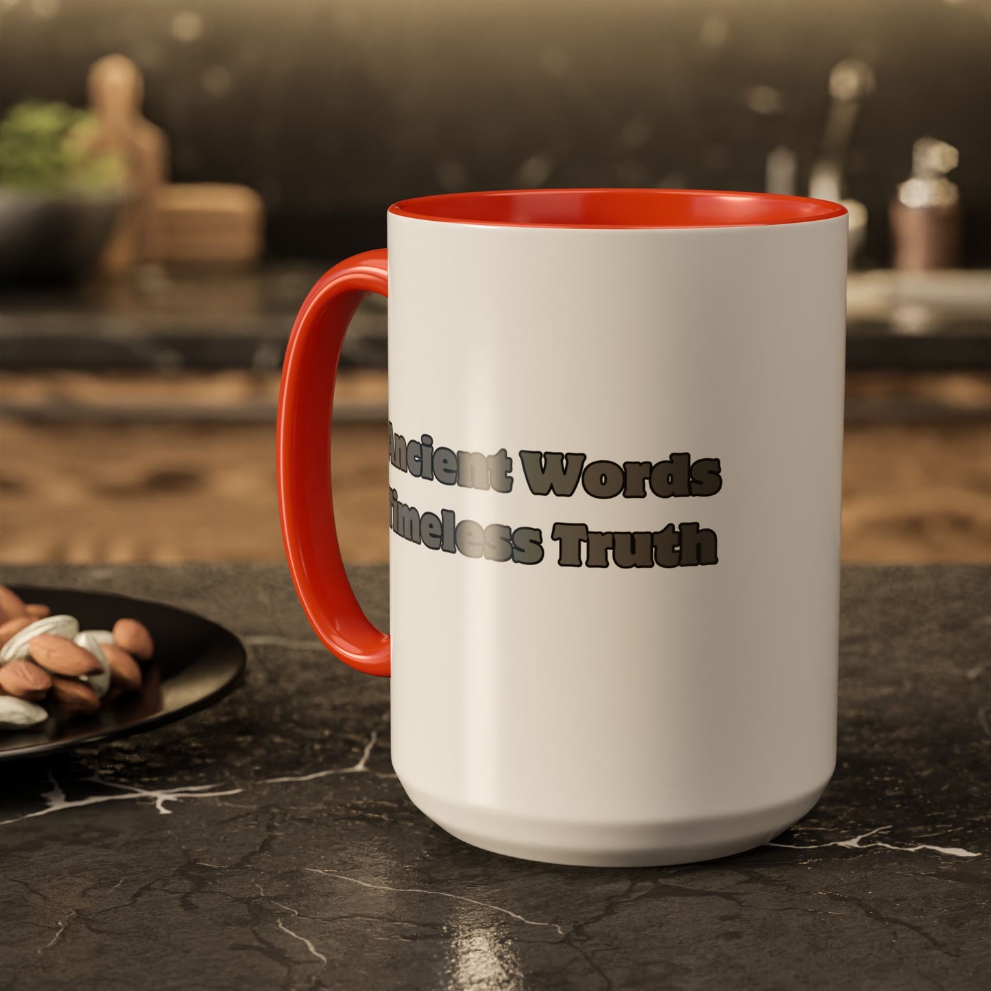 "Ancient Wisdom, Timeless Truth" 15oz Inspirational Mug