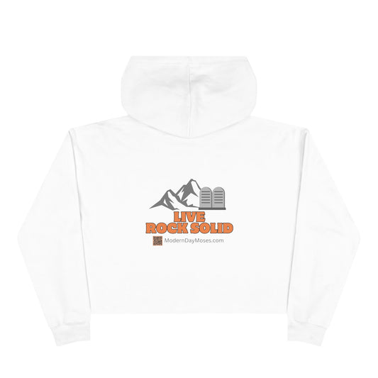 Faith-Based Crop Hoodie for Stylish Women by Modern Day Moses