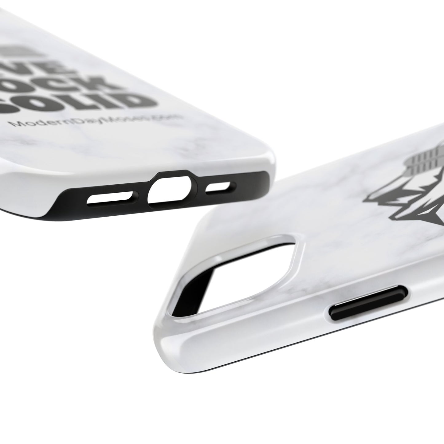 "Live Rock Solid" Inspirational Phone Case - Durable Phone Cover, Gift for Family and Friends, Unique Phone Accessory