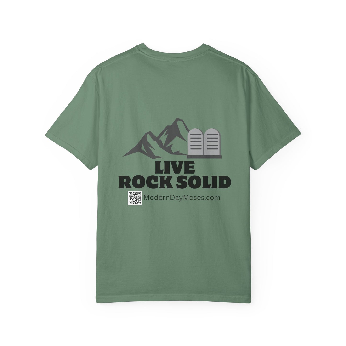 Stylish Men's Faith-Based T-Shirt from Modern Day Moses - Affirm and Promote the Ten Commandments Lifestyle