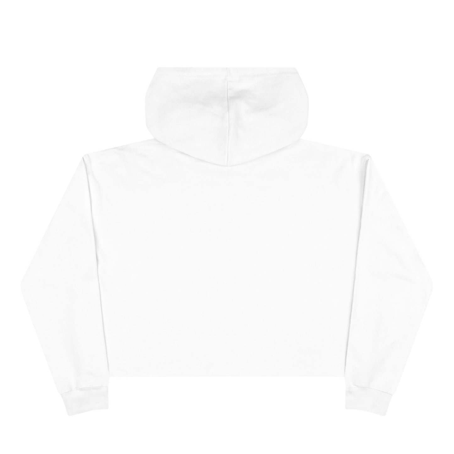 Stylish Crop Hoodie for with Inspirational Message