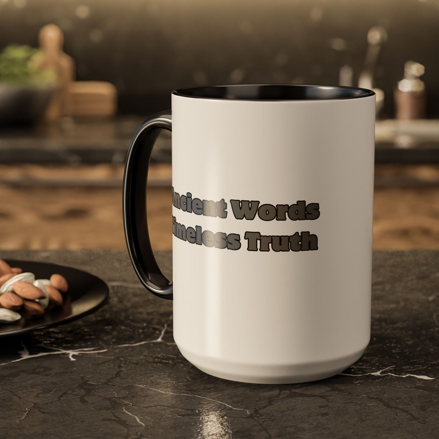 "Ancient Wisdom, Timeless Truth" 15oz Inspirational Mug