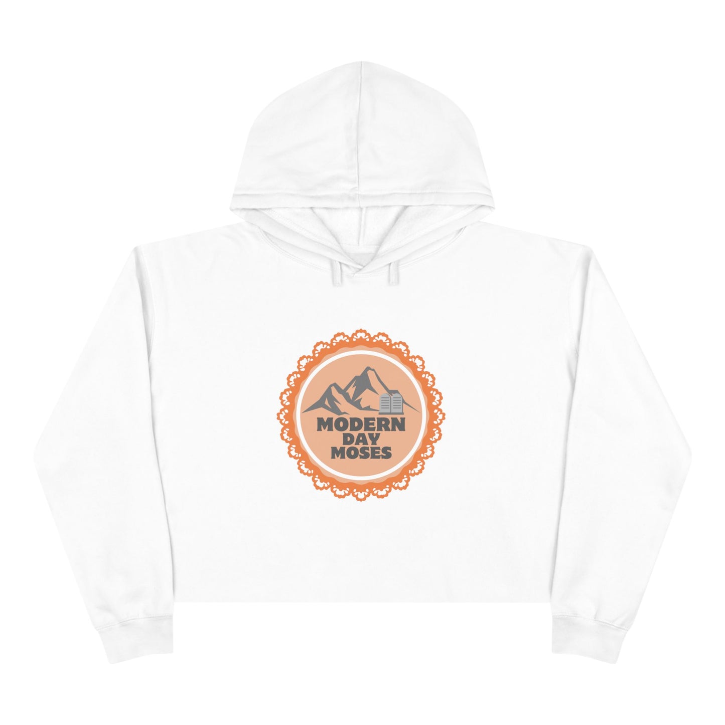 Faith-Based Crop Hoodie for Stylish Women by Modern Day Moses