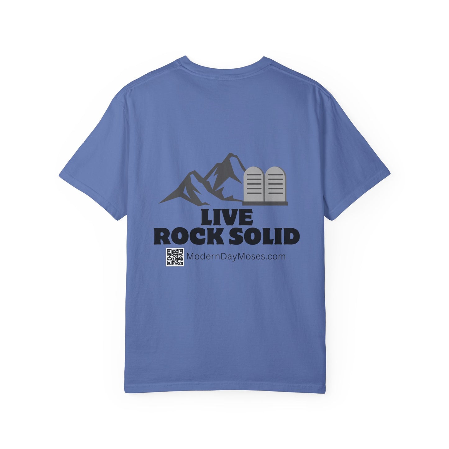 Stylish Men's Faith-Based T-Shirt from Modern Day Moses - Affirm and Promote the Ten Commandments Lifestyle