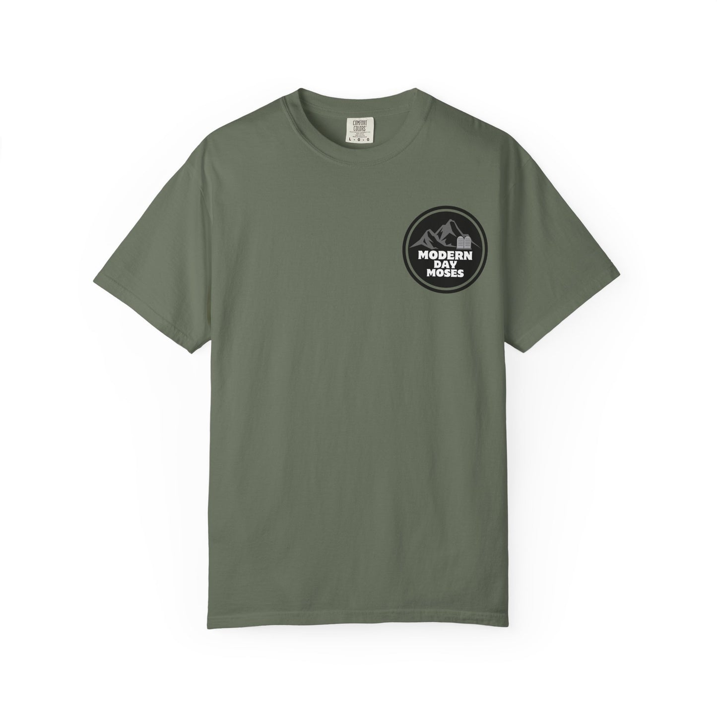 Stylish Men's Faith-Based T-Shirt from Modern Day Moses - Affirm and Promote the Ten Commandments Lifestyle