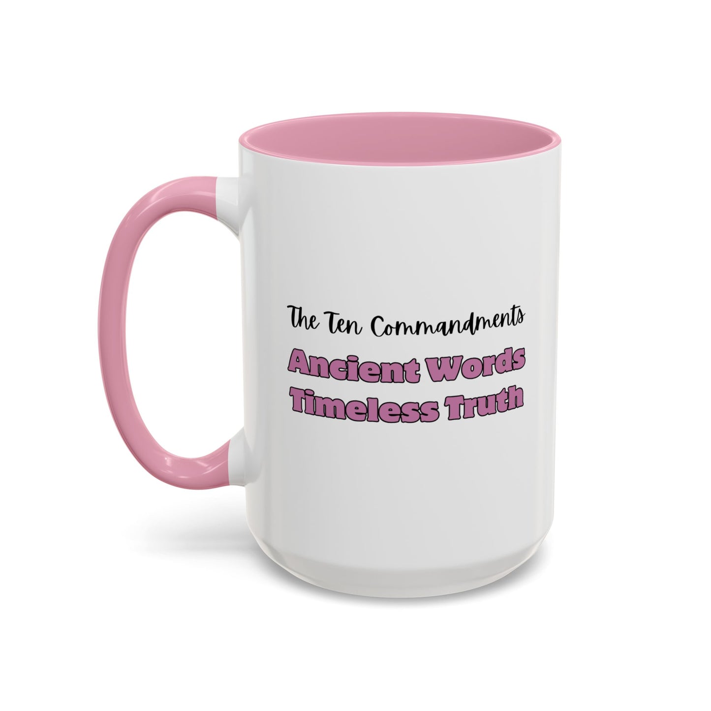 "Ancient Wisdom, Timeless Truth" - 15oz Mug with Affirming Faith-Based Message from Modern Day Moses