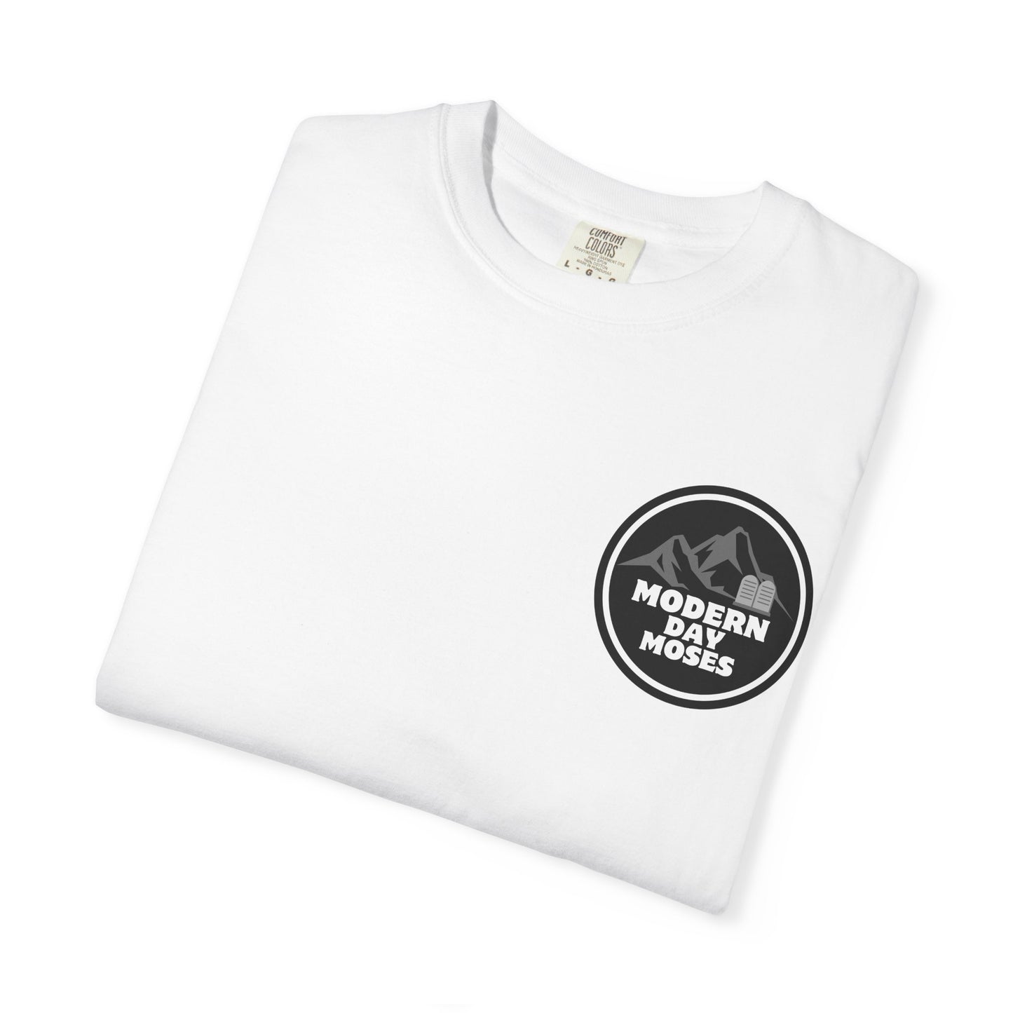 Stylish Men's Faith-Based T-Shirt from Modern Day Moses - Affirm and Promote the Ten Commandments Lifestyle