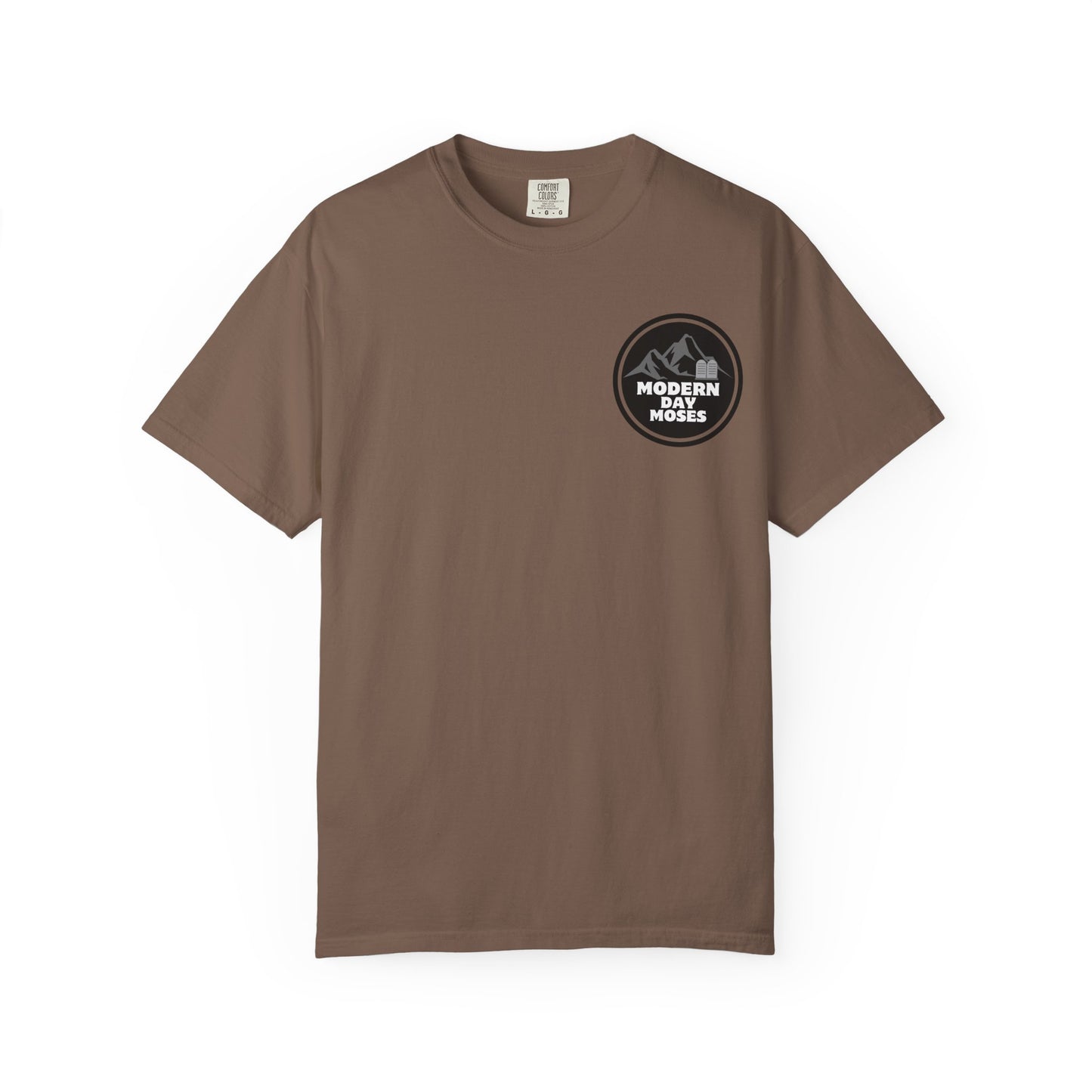 Stylish Men's Faith-Based T-Shirt from Modern Day Moses - Affirm and Promote the Ten Commandments Lifestyle