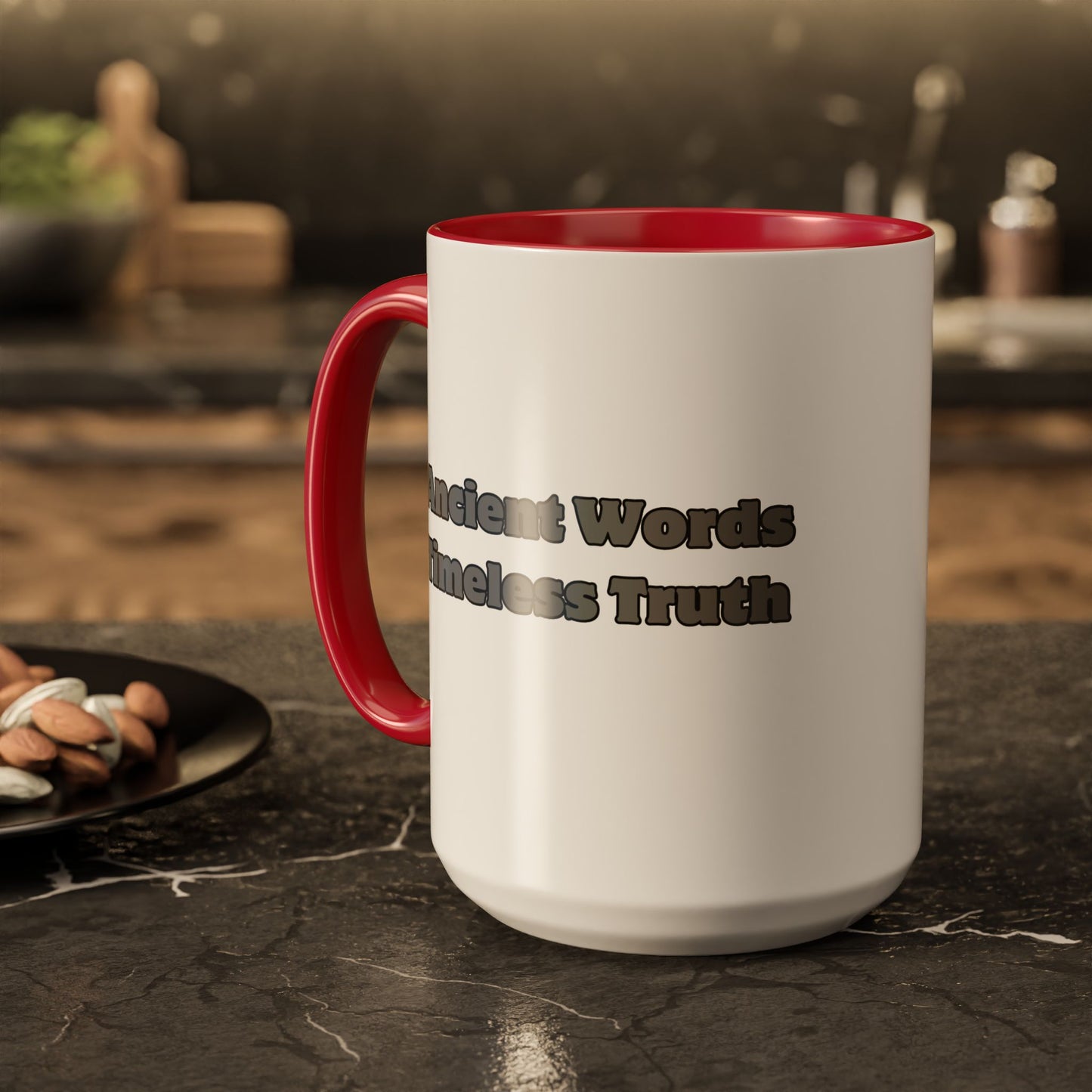 "Ancient Wisdom, Timeless Truth" 15oz Inspirational Mug