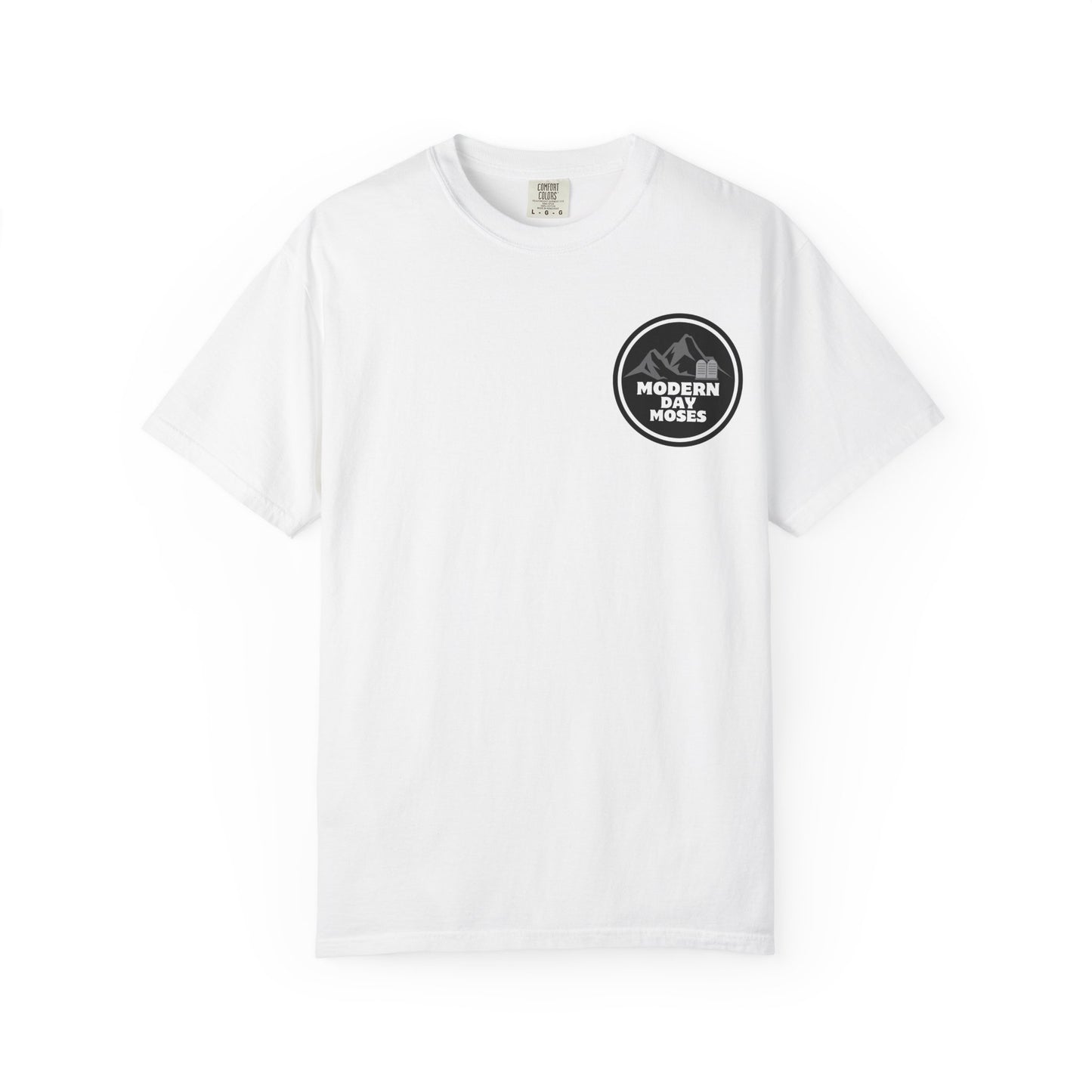Stylish Men's Faith-Based T-Shirt from Modern Day Moses - Affirm and Promote the Ten Commandments Lifestyle
