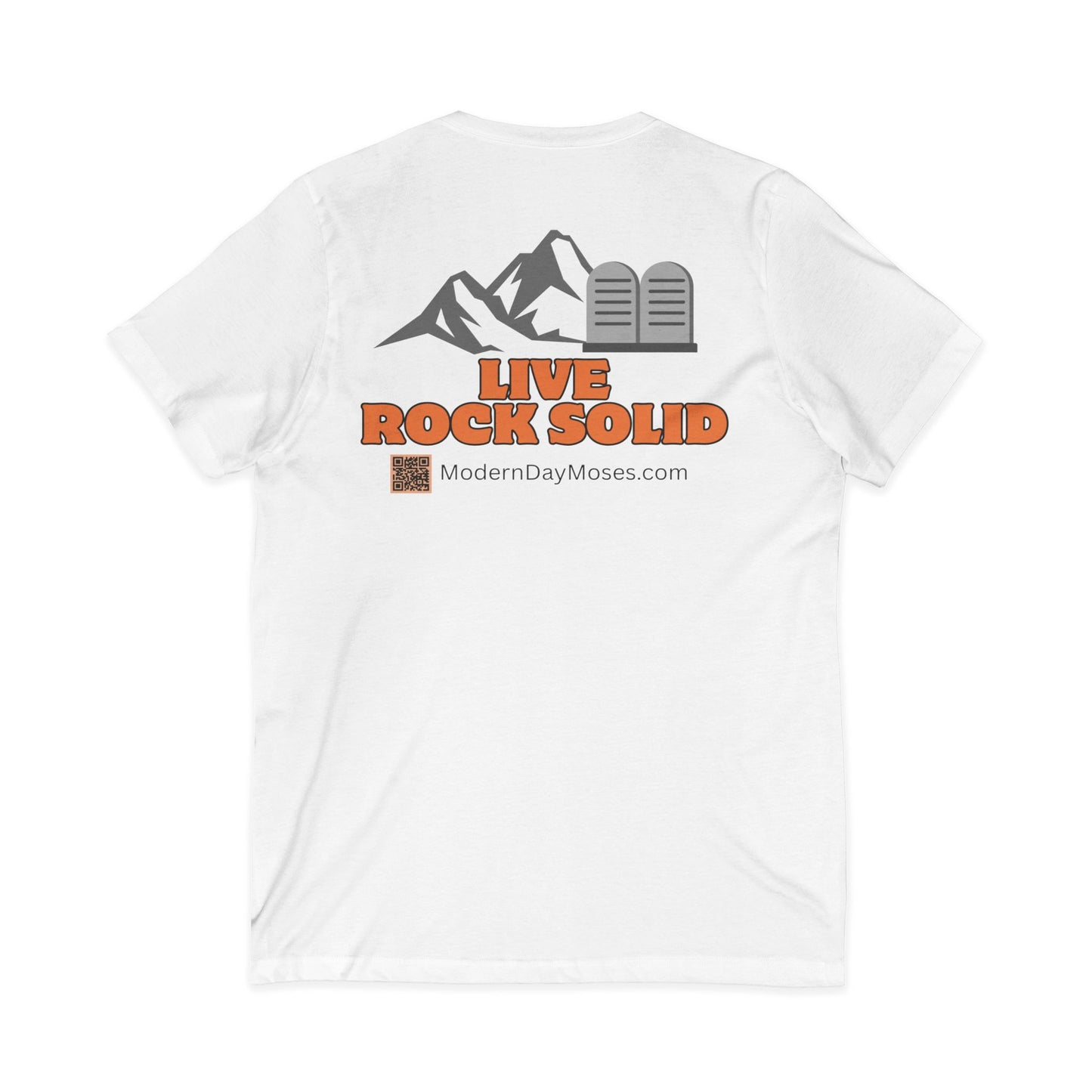 Ladies' "Live Rock Solid" Faith-Based T-Shirt from Modern Day Moses
