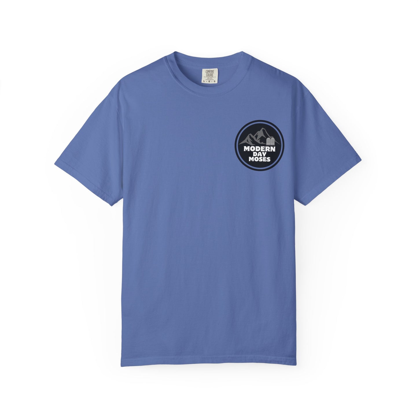 Stylish Men's Faith-Based T-Shirt from Modern Day Moses - Affirm and Promote the Ten Commandments Lifestyle