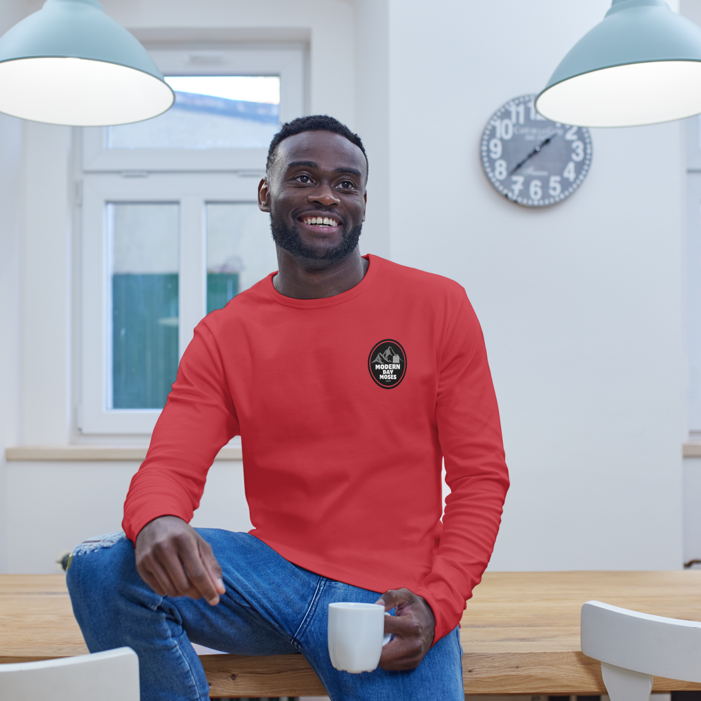 "It's Literally This Simple" -- Men's Long Sleeve Cotton Tee