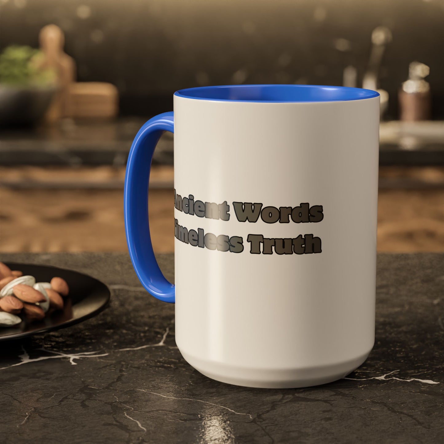 "Ancient Wisdom, Timeless Truth" 15oz Inspirational Mug