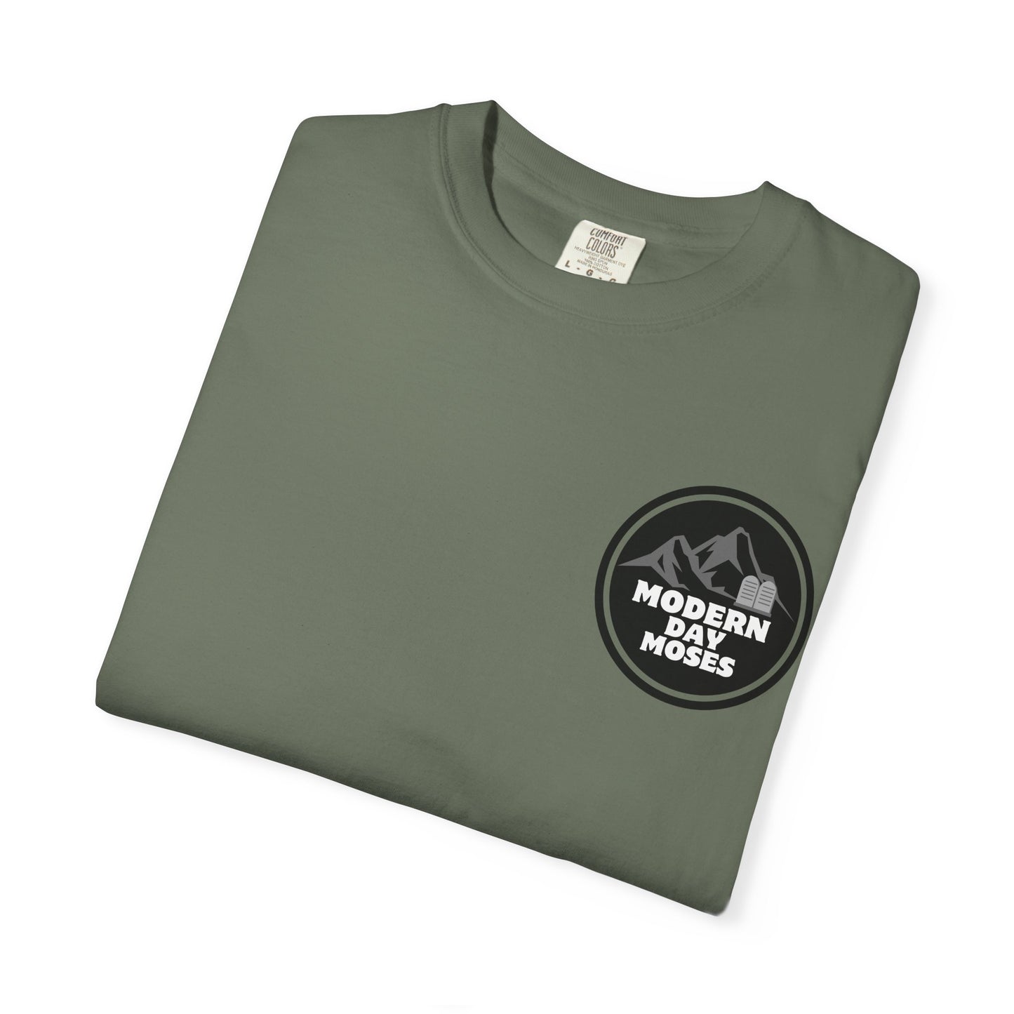 Stylish Men's Faith-Based T-Shirt from Modern Day Moses - Affirm and Promote the Ten Commandments Lifestyle