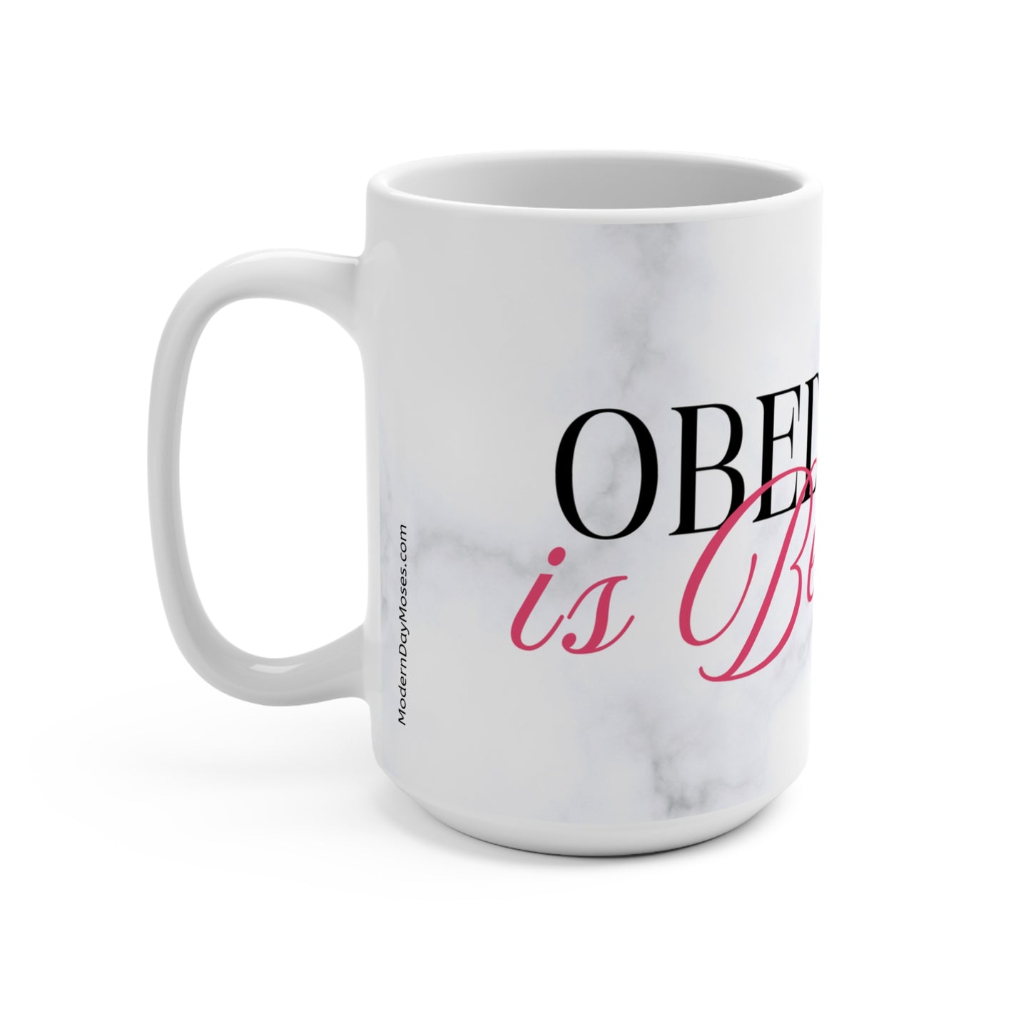 "Obedience is Beautiful" Stylish Mug for Her