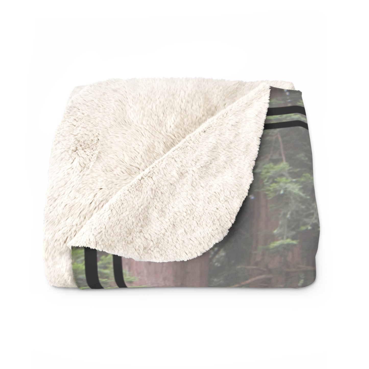 "Obedience Is Inspiring" Sherpa Fleece Blanket: Cozy Throw for Him