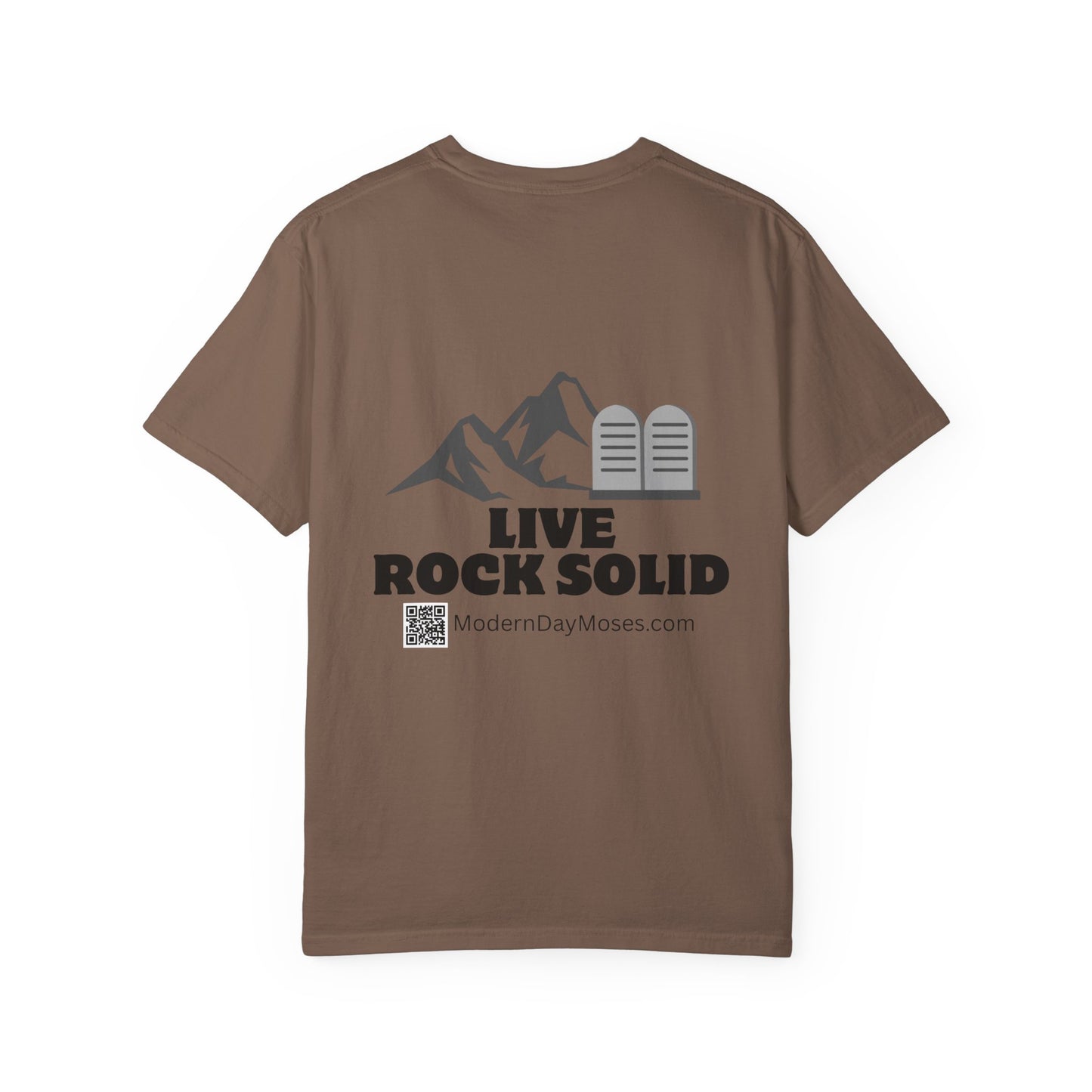 Stylish Men's Faith-Based T-Shirt from Modern Day Moses - Affirm and Promote the Ten Commandments Lifestyle