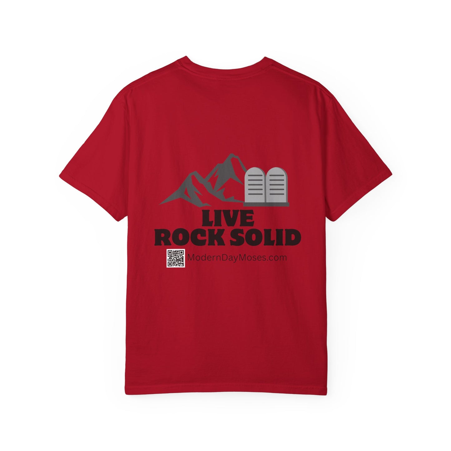 Stylish Men's Faith-Based T-Shirt from Modern Day Moses - Affirm and Promote the Ten Commandments Lifestyle