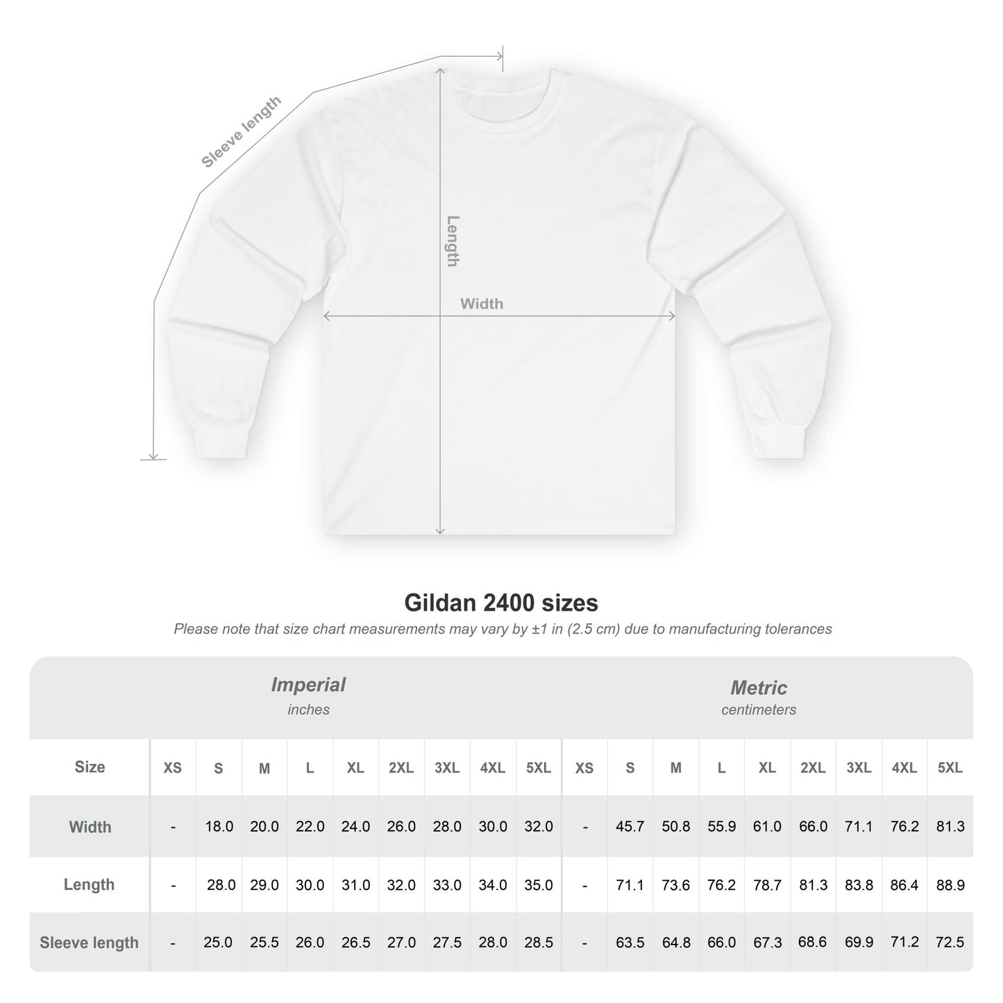 "It's Literally This Simple" -- Men's Long Sleeve Cotton Tee