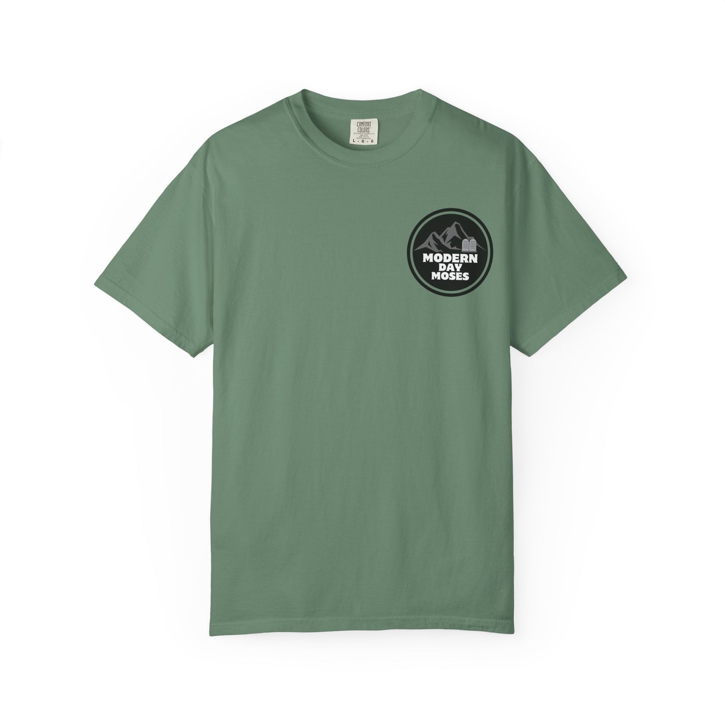 Stylish Men's Faith-Based T-Shirt from Modern Day Moses - Affirm and Promote the Ten Commandments Lifestyle