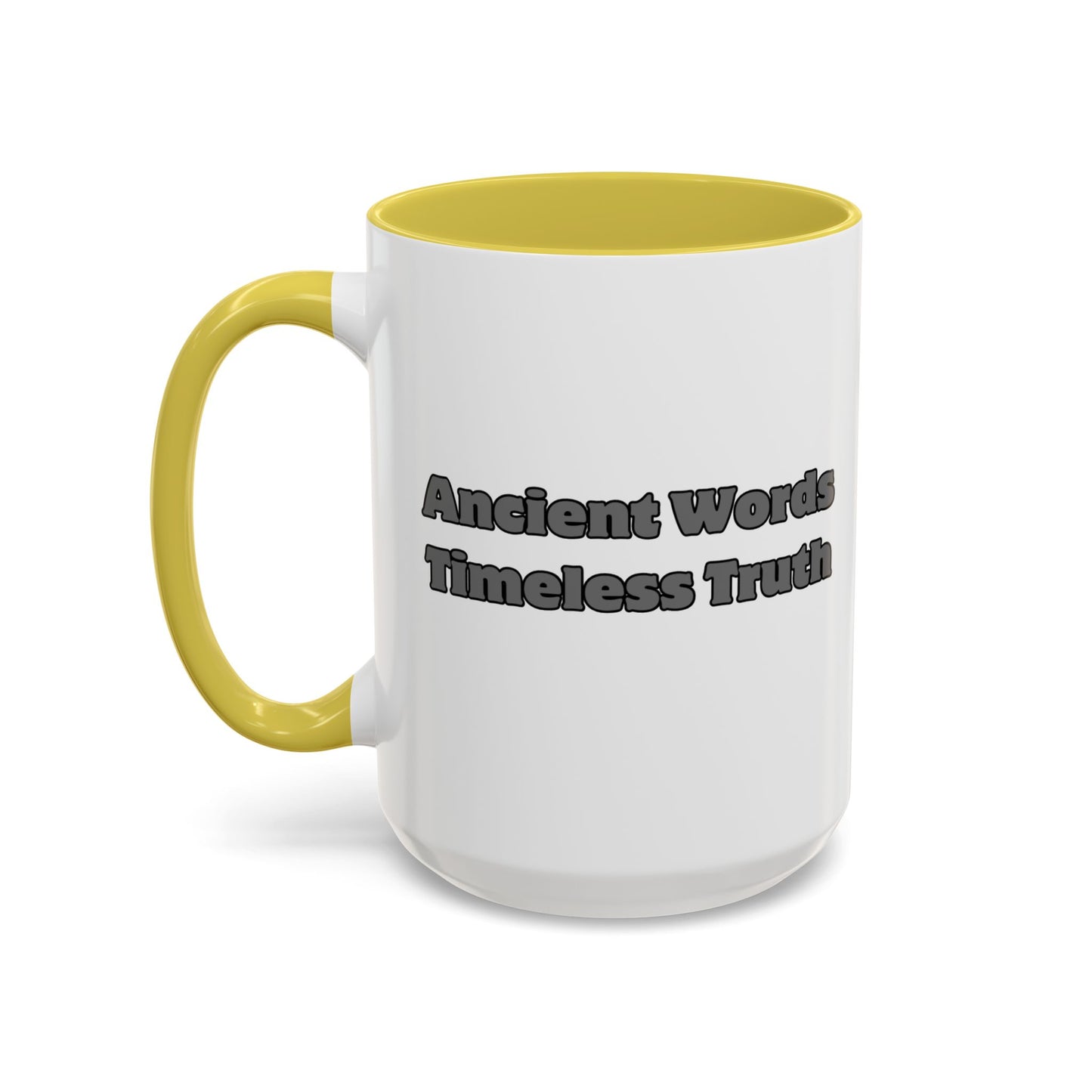 "Ancient Wisdom, Timeless Truth" 15oz Inspirational Mug