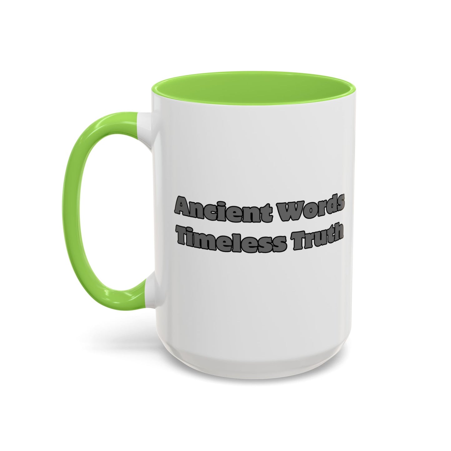 "Ancient Wisdom, Timeless Truth" 15oz Inspirational Mug