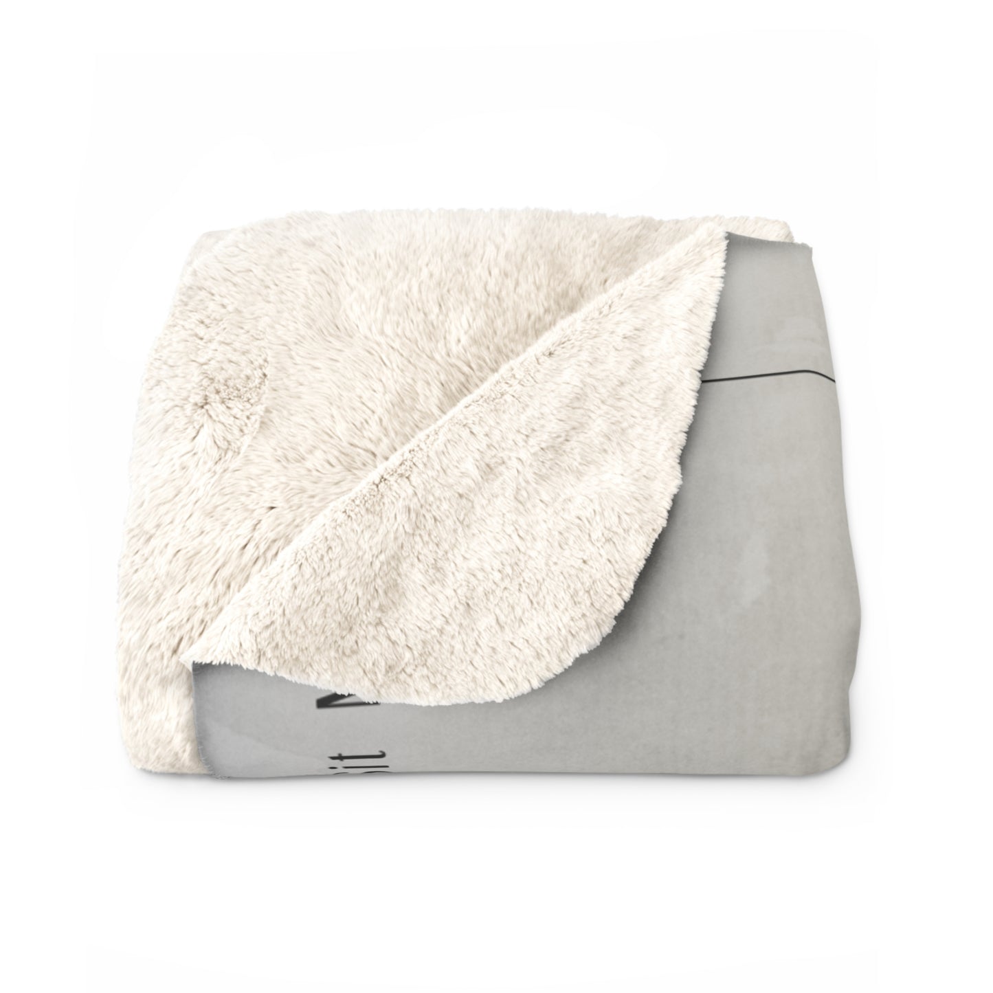 St. Benedict Medal Sherpa Blanket – Catholic Protection Prayer Throw