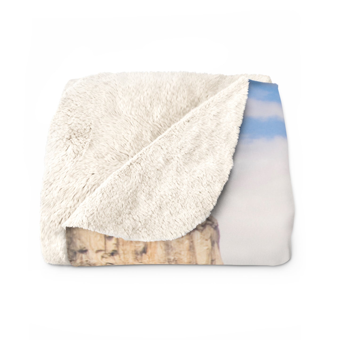 Yosemite Sherpa Fleece Blanket — Zechariah 13:9 Inspiring Scripture Throw