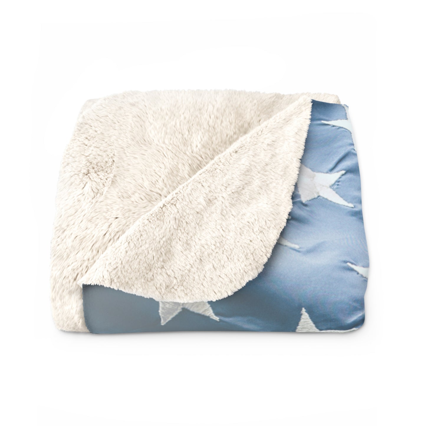USA American Flag Sherpa Blanket -- Cozy Comfort for Military, Law Enforcement, and Patriots